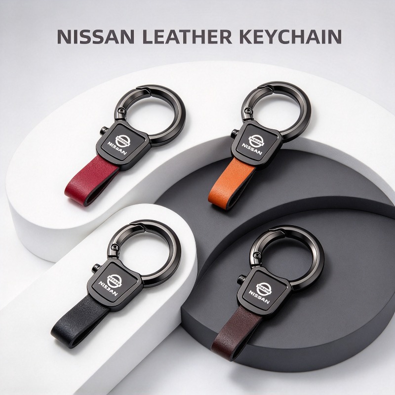 Xcm Chain - 日産 ジューク、370Z、アルティマ、リヴィナ、ナバラ、キャシュカイ、ティアナ、X-Trail 向けの高級車ロゴキーリング、キーチェーン、金属製キーリング、ギフトペンダント