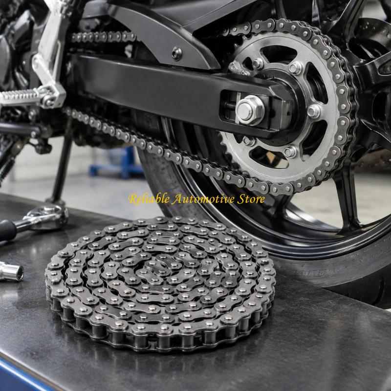 M68B 428チェーン 132リンク 後輪用オートバイ用チ - 428 Chain のレビューと価格