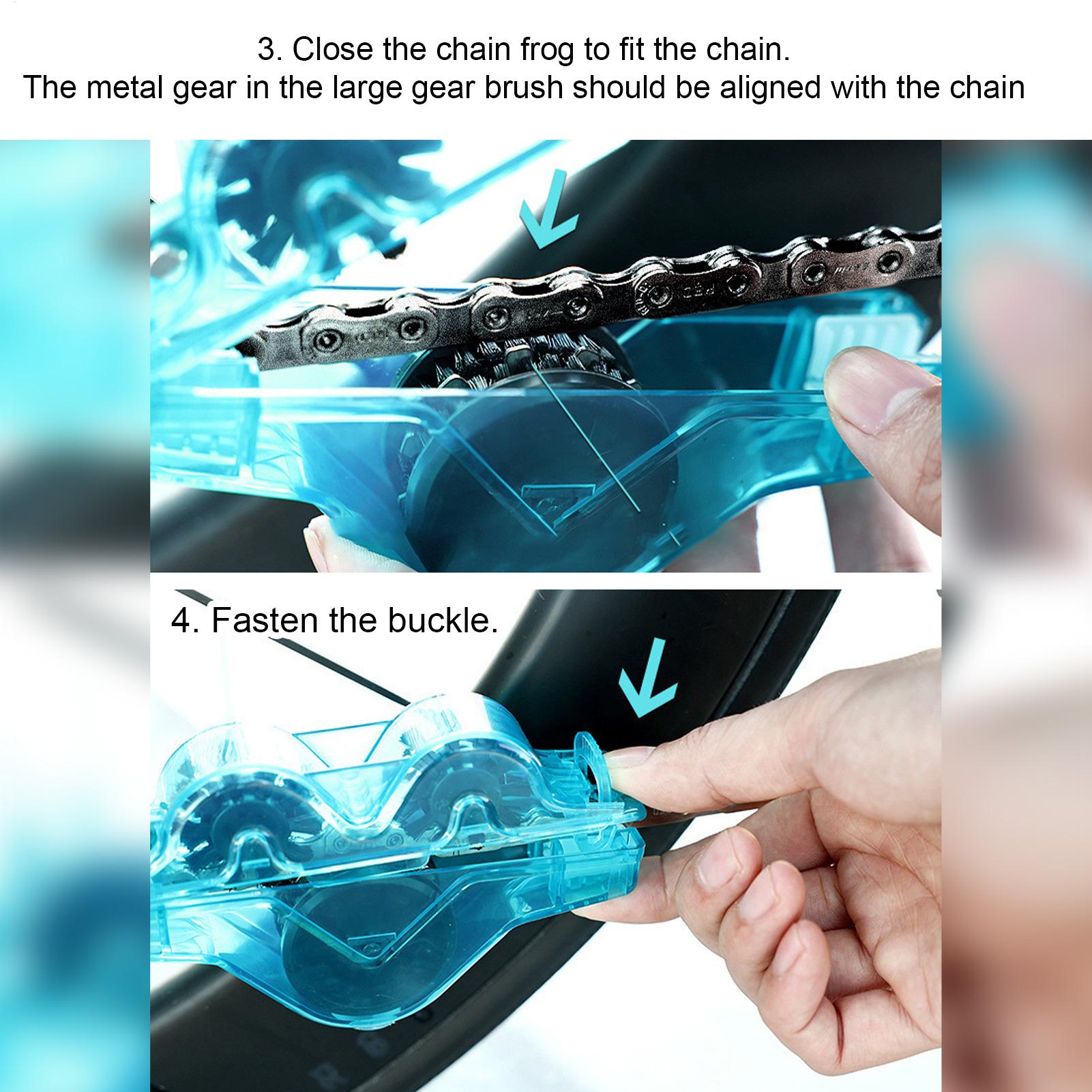 自転車チェーンスクラバー効率的な自転車フロッグチェーンクリー - Bicycle Chain のレビューと価格