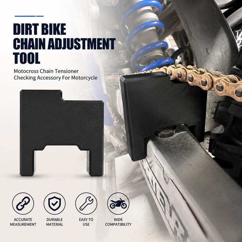 プラスチック製ダートバイクチェーン調整ツール モトクロスチェ - Chain Breaker のレビューと価格