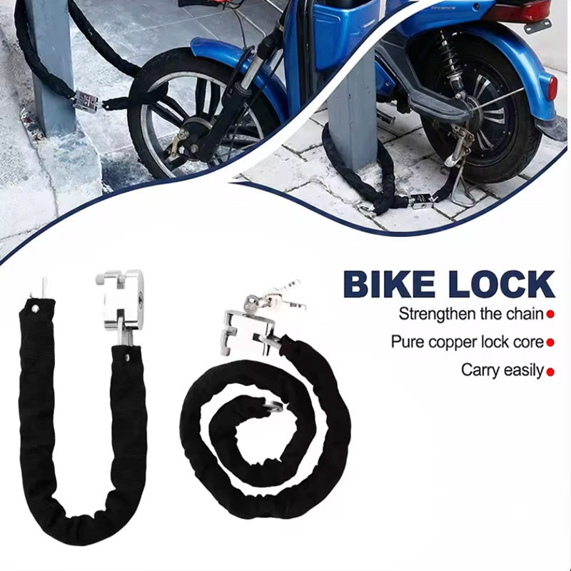 1.2M 2M 3M オートバイバイクロック ヘビーデューテ - Bike Chain のレビューと価格
