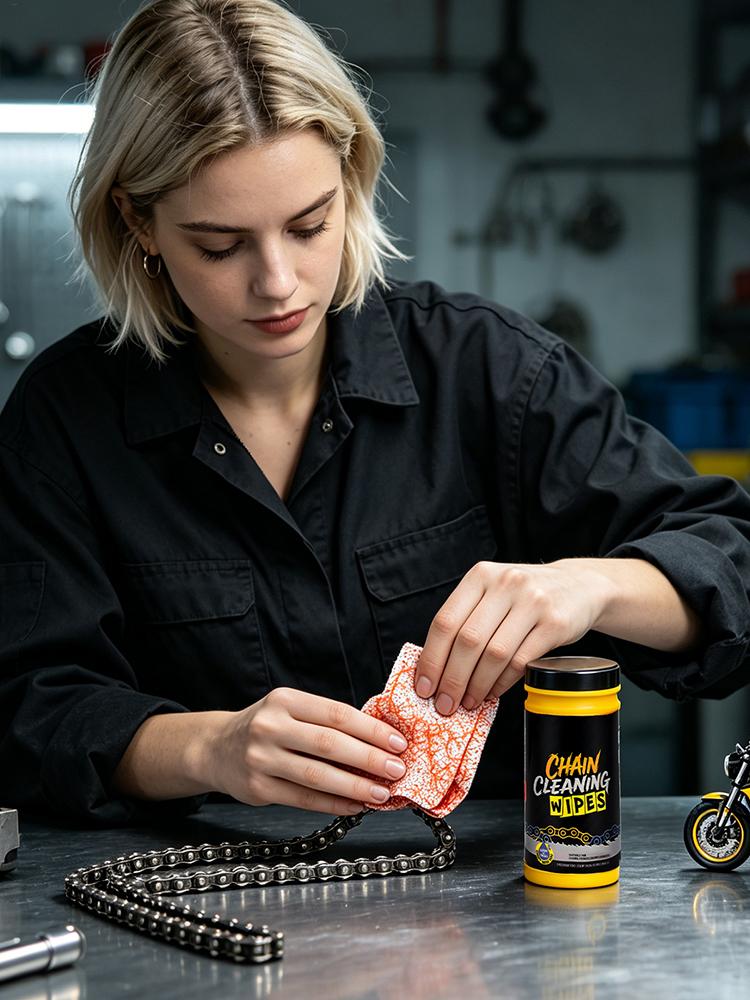 自転車用チェーンクリーニングワイプ 80枚入り。マジックテー - Bicycle Chain のレビューと価格