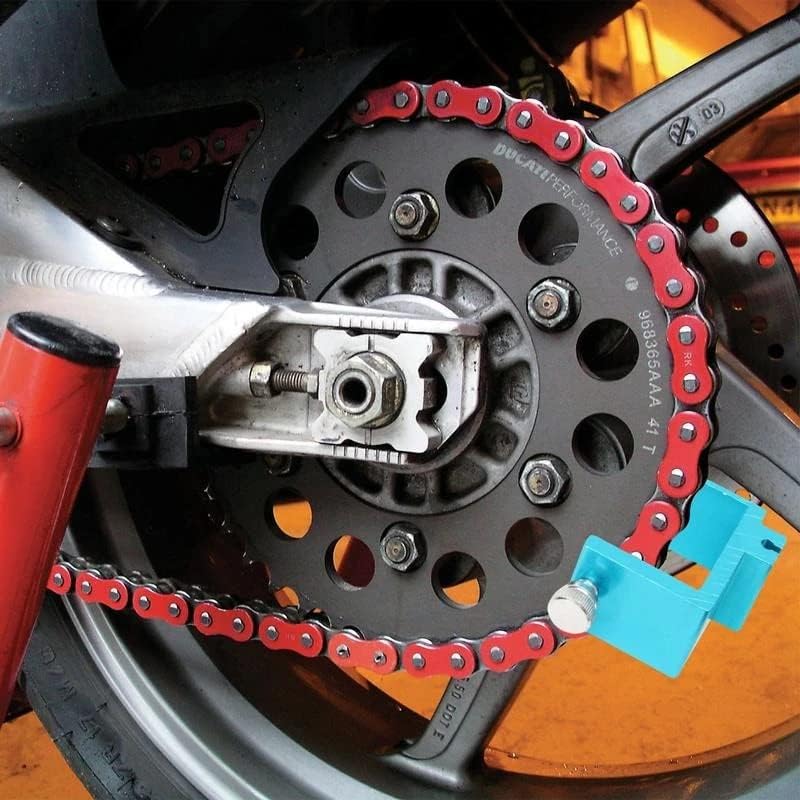 オートバイ用チェーン調整ツール、スプロケットチェーンメンテナ - Chain Sprocket Set のレビューと価格